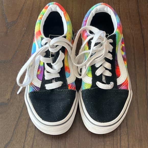 Vans Colorful Kids Sneakers with Black Accents - size 12 - Picture 2 of 10